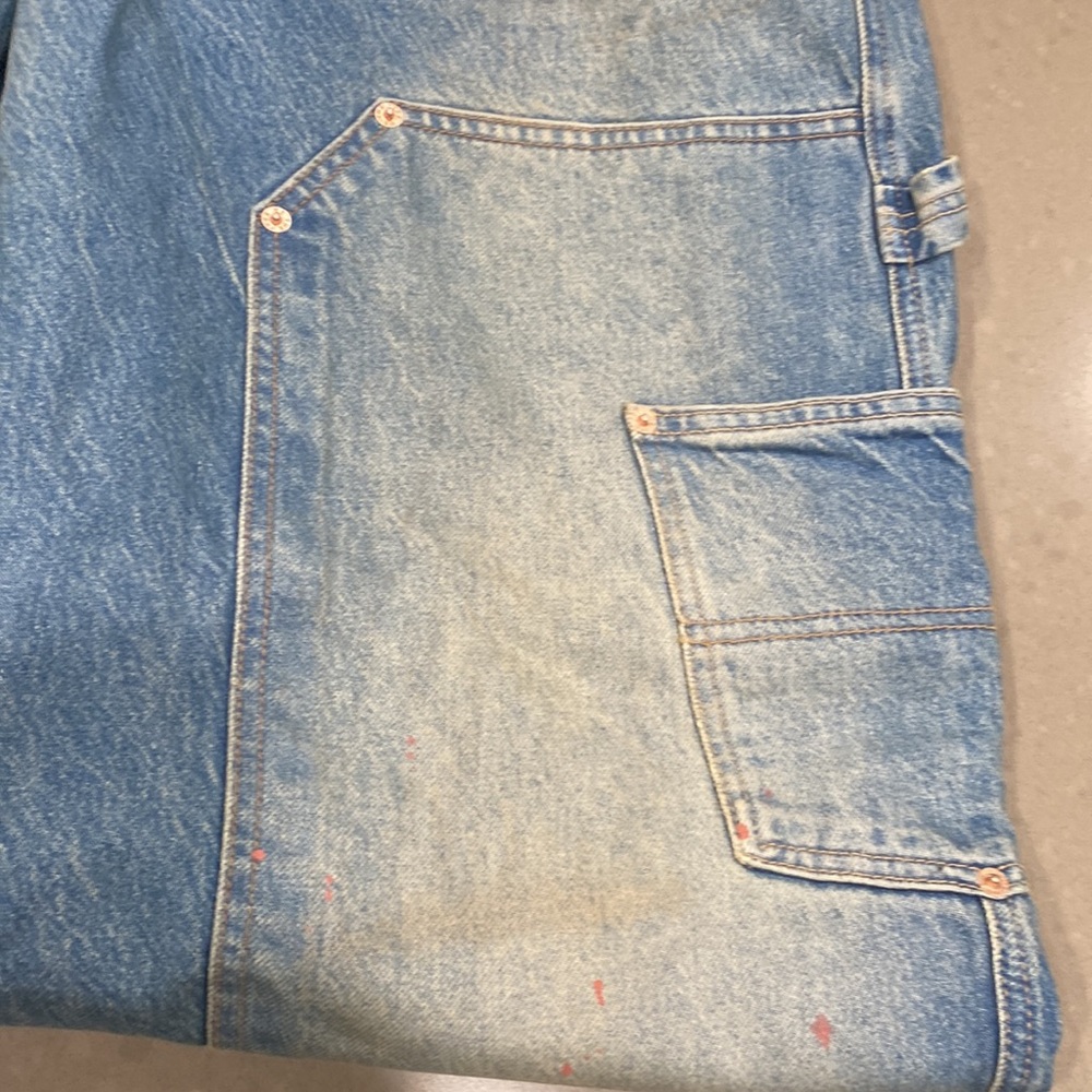 NWT Free People We The Free Loren Barrel Jeans Denim 32 high rise - Picture 8 of 13